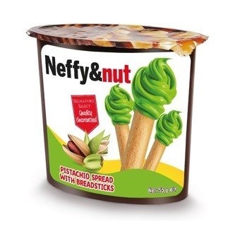 NEFFY NUT 55 GR ANTEP FISTIK KREMALI GRİSSİNİ*24