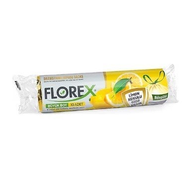 FLOREX STD LEMON SMELLED STRAPPED MEDIUM*25