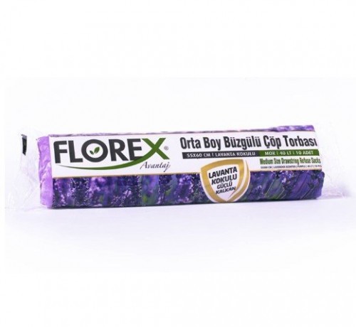 FLOREX AV LAVENDER SCENTED STRAPPED LARGE*25