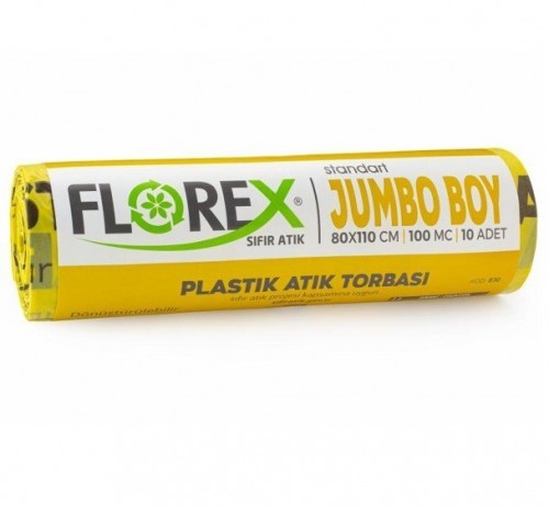 FLOREX YELLOW PLASTIC WASTE PRINTED*10