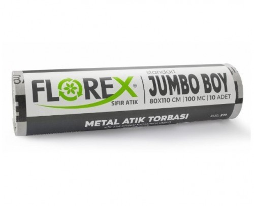 FLOREX GRAY METAL WASTE PRINTED*10