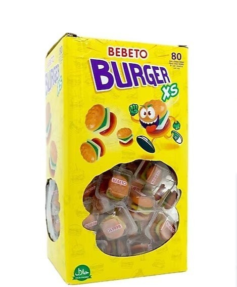BEBETO MINI BURGER XS 840 GR 80PCS*6