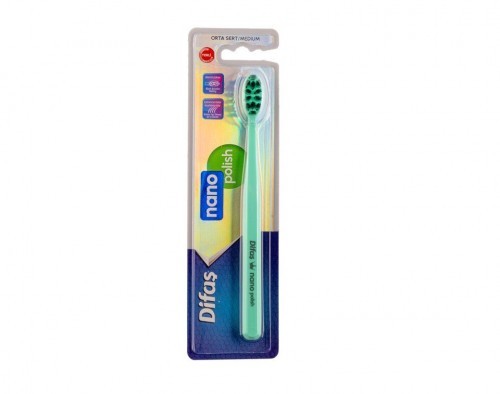 DİFAŞ TOOTHBRUSH NANO POLISH MEDIUM*12