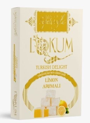 SEPETÇİOĞLU 270GR LEMON FLAVOURED TURKISH DELIGHT*12
