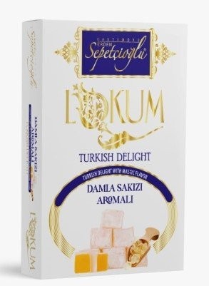 SEPETÇİOĞLU 270GR GUM MASTIC TURKISH DELIGHT*12