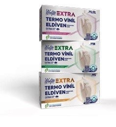 REFLEX THERMO VINYL WHITE 100 PIECE (M) GLOVES*20