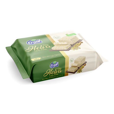 ERGÜL 500 GR TAHIN HALVA WITH PISTACHIO*12