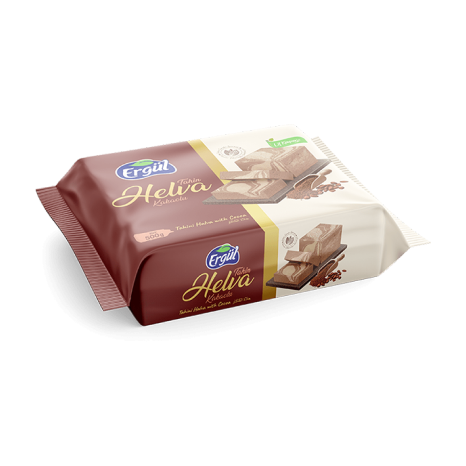 ERGÜL 500 GR TAHIN HALVA WITH COCOA*12