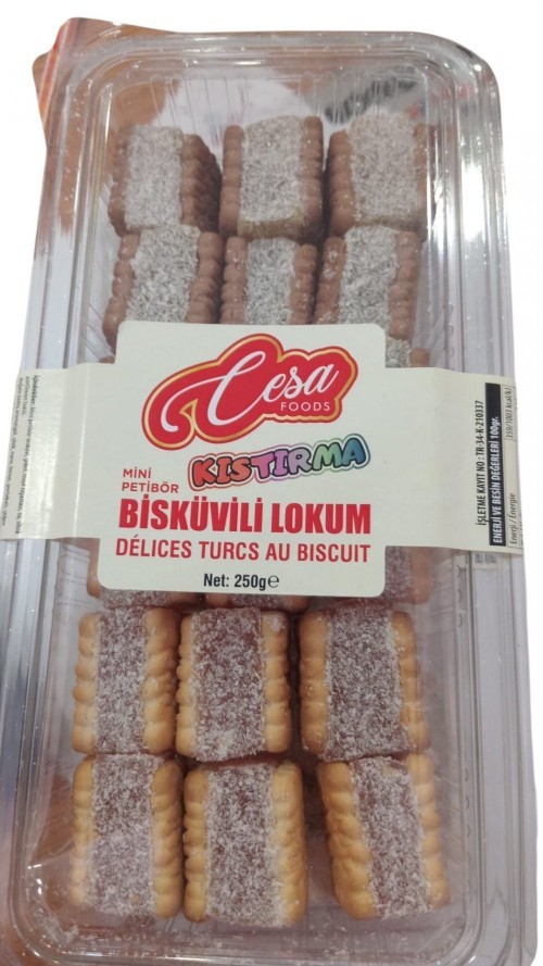 CESA 250 GR MINI PETIBORE BISCUITS TURKISH DELIGHT*24