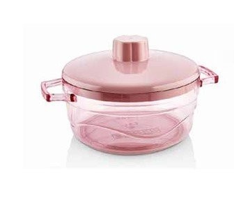 TIM 123 CRYSTAL ROUND POT 1.2 L * 24