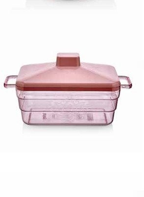 TIM 204 RECTANGULAR LARGE CRYSTAL POT 1L*24