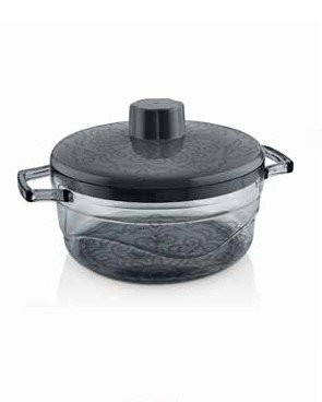 TIM 205 ROUND LARGE CRYSTAL POT 1.2 L * 24