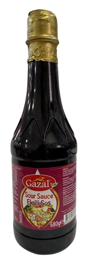 GAZAL POMEGRANATE SOUR SAUCE PET 680ML*12