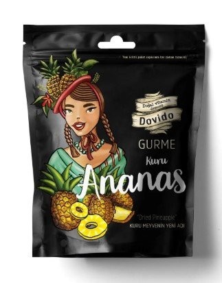 DOVİDO GOURMET PINEAPPLE 70GR*10