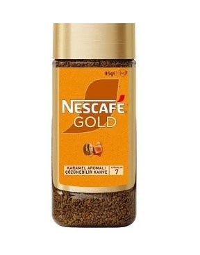 NESCAFE GOLD CARAMEL GLASS 95GR*6