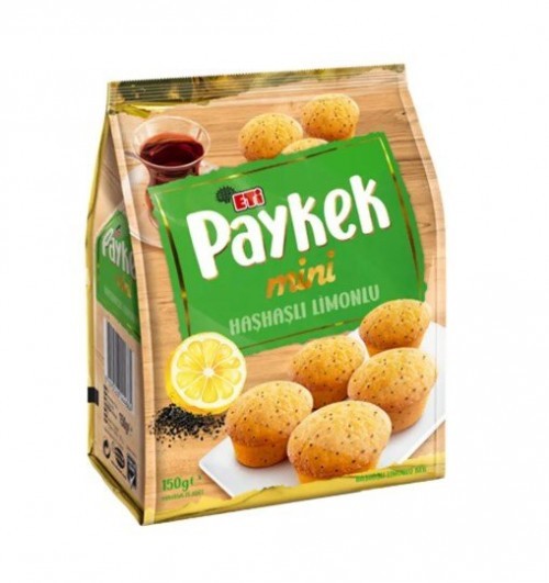 ETİ (9237629) PAYKEK MINI LEMON AND POPPY SEED 150GR*12