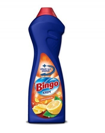 BINGO CREAM 750ML KITCHEN LEMON SCENT*16