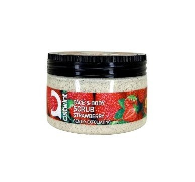 OSTWİNT 300 ML FACE & BODY SCRUB STRAWBERRY*48