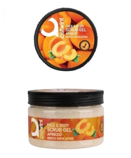 OSTWİNT 300 ML FACE & BODY SCRUB APRICOT*48
