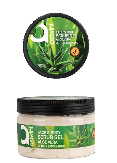 OSTWİNT 300 ML FACE & BODY SCRUB ALOE VERA*48