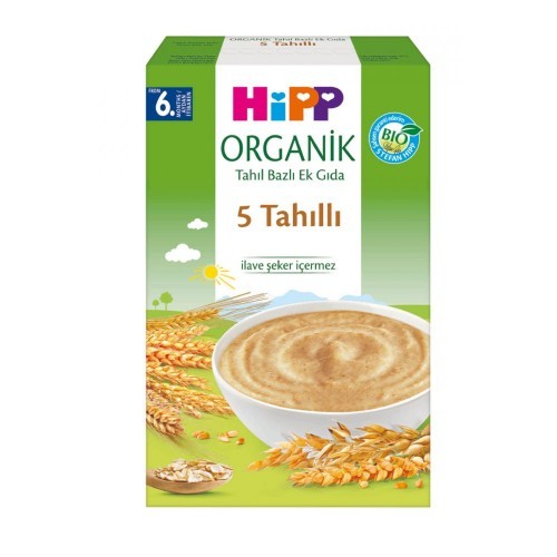 HİPP ORGANIC 200 GR 5-GRAIN ADDITIONAL FOOD*7