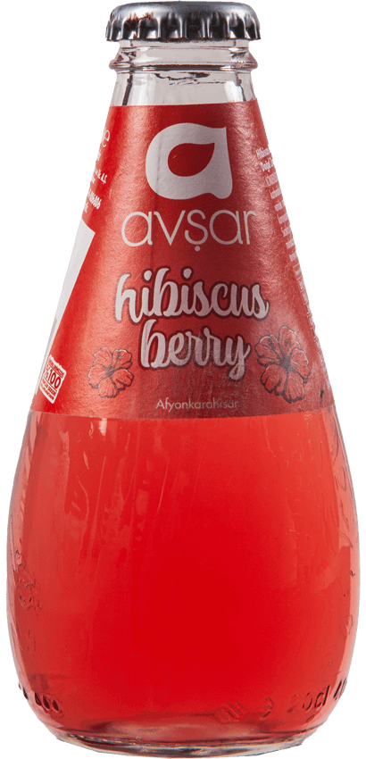 AVŞAR FRUIT SODA 200 ML HIBISKUS*24