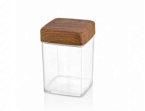 EV-818 SQUARE JAR 1LT*12