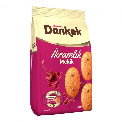 ÜLKER (815-09) DANKEK MEKİK MINI CAKE CHERRY 135 GR*10
