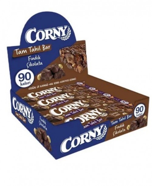 CORNY CEREAL BAR 17 GR CHOCOLATE-HAZELNUT*12