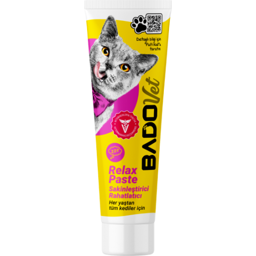 BADO 100 GR TUBE CAT NUTRITIONAL SUPPLEMENT RELAXING CALMING PASTE*12