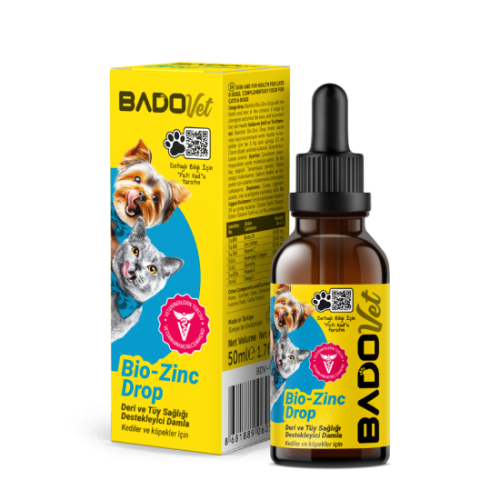 BADO 50GR CAT & DOG SKİN & COAT HEALTH DROPS *6