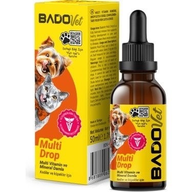 BADO 50GR Cat and Dog Multivitamin Drops*6