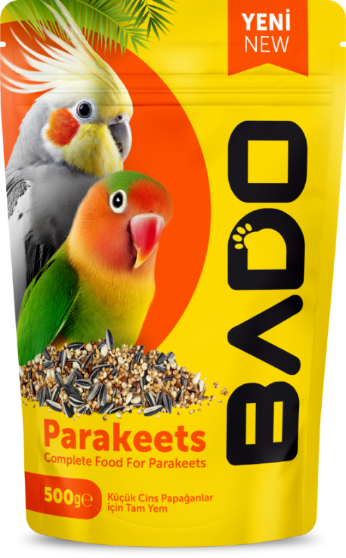 BADO PARROT AND PARAKE FOOD 500 GR *9