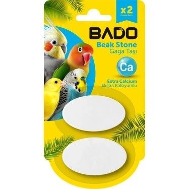 BADO BEAK STONE 2PCS 20GR WITH CALCIUM*9