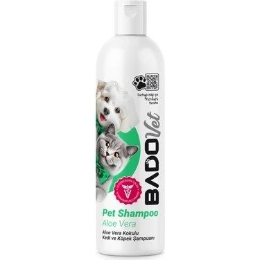 BADO 400 ML FOAM SHAMPOO CAT AND DOG ALOEVER SCENT*12
