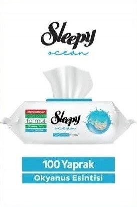 SLEEPY 100 PCS SURFACE TOWEL OCEAN FRESHNESS*12