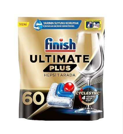 FINISH TABLET ULTIMATE PLUS 60 PCS*5