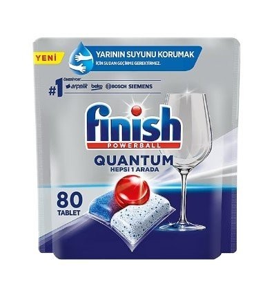 FINISH TABLET QUANTUM 80 PCS *5