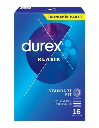 DUREX CONDOMS 16 PCS CLASSIC*6