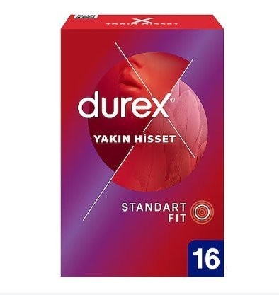 DUREX CONDOMS 16 PCS FEEL CLOSE *6