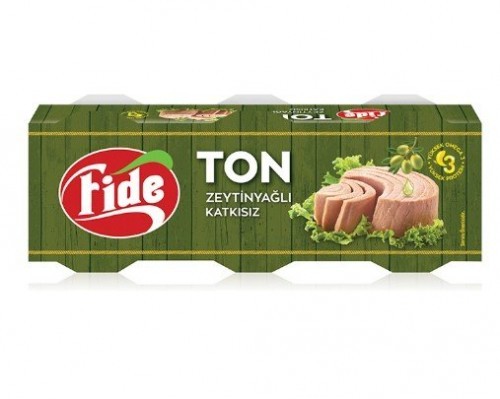 FİDE TON 3*80GR WITH OLIVE OIL*16