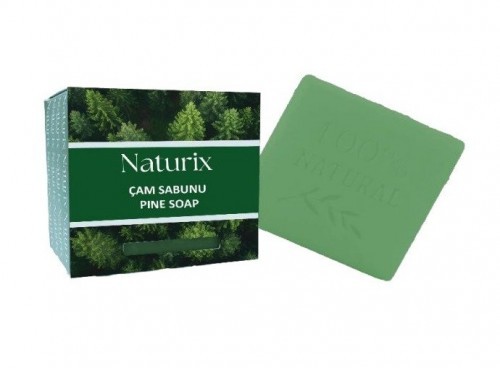 NATURIX 125 GR SQUARE SOAP PINE*24