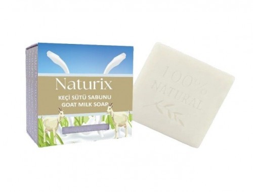 NATURIX 125 GR SQUARE SOAP WITH GOAT MILK*24