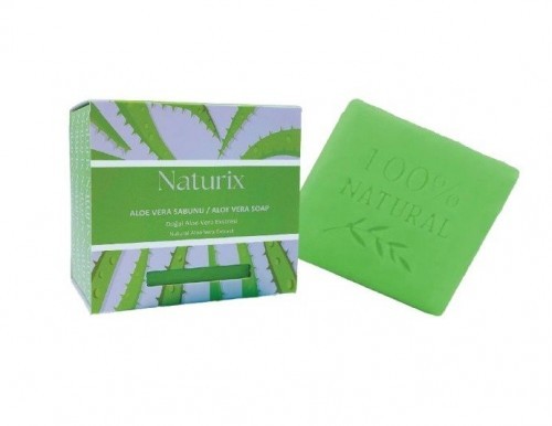 NATURİX 125 GR SQUARE SOAP ALOEVERA*24