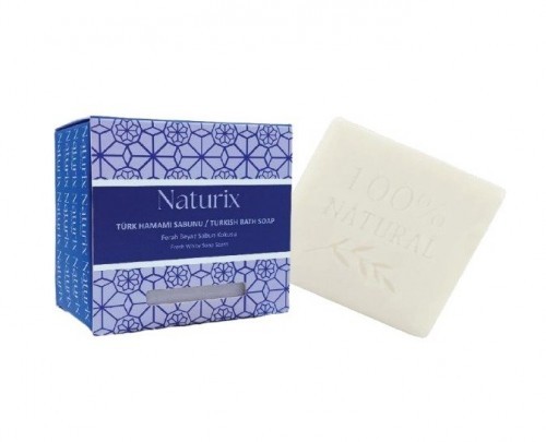 NATURIX 125 GR SQUARE SOAP TURKISH BATH *24
