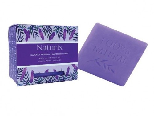 NATURİX 125 GR SQUARE SOAP LAVENDER*24