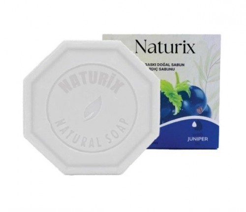 NATURIX 125 GR STONE PRINTED SOAP JUNIPER*24