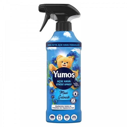YUMOŞ CLOTHING SPRAY 430 ML OUTDOOR EFFECT BLUE ROSE*12