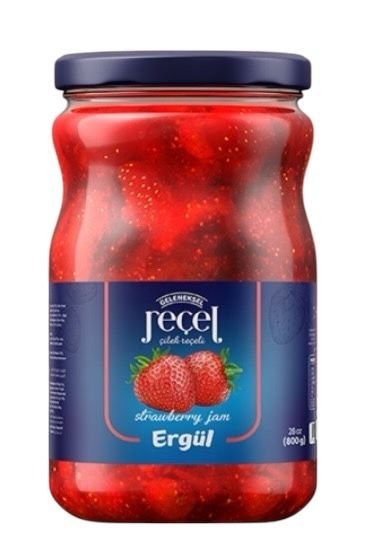 ERGUL JAM 800 GR JAR STRAWBERRY*9