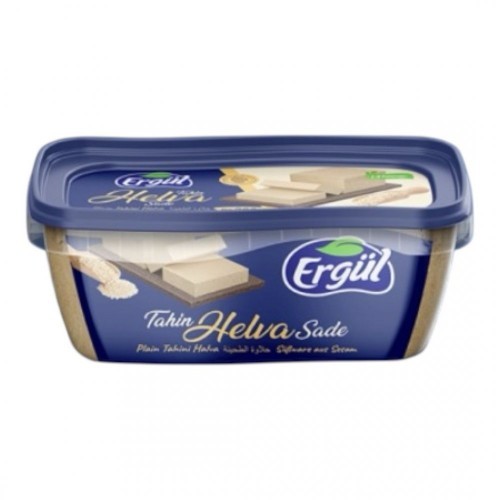 ERGÜL 300 GR PLAIN TAHINI HALVA*12 PVC